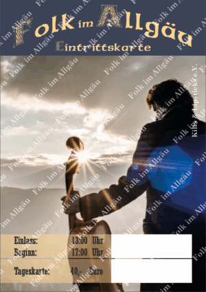 Folk im Allgäu - Ticket